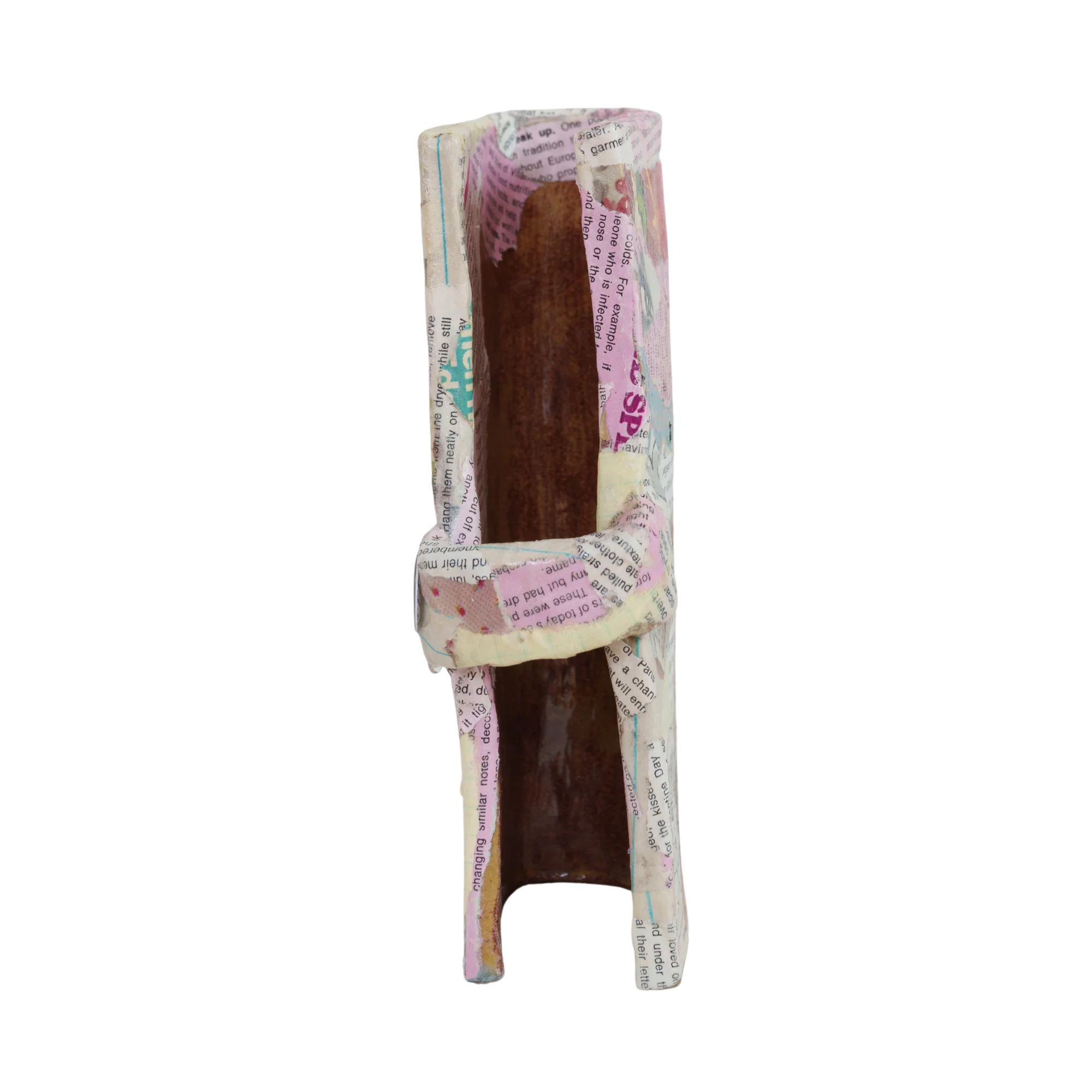 1/1 perfect secrets diary decoupage vase - Image 3