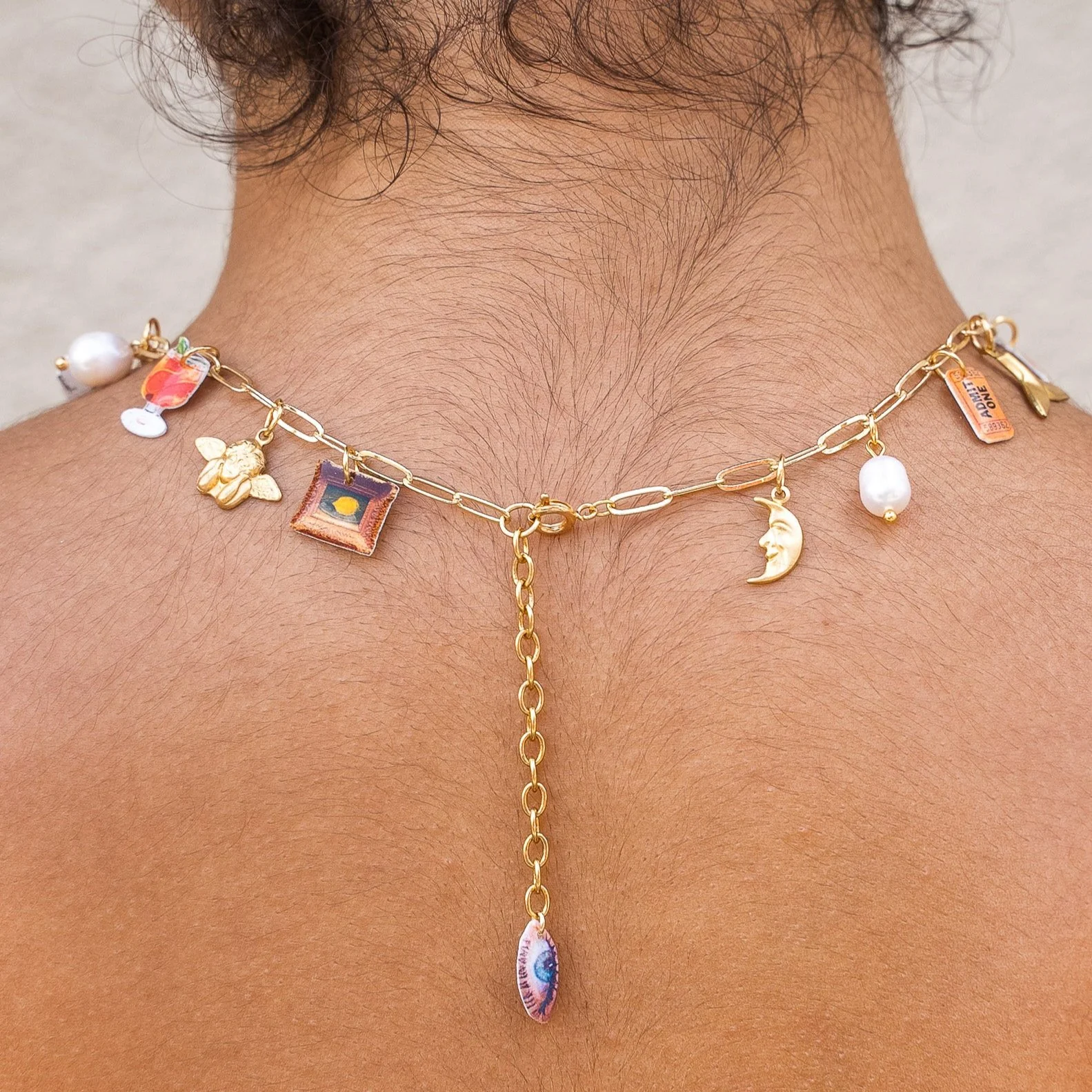 dear diary charmie necklace - pick your picto-charms™ - Image 7