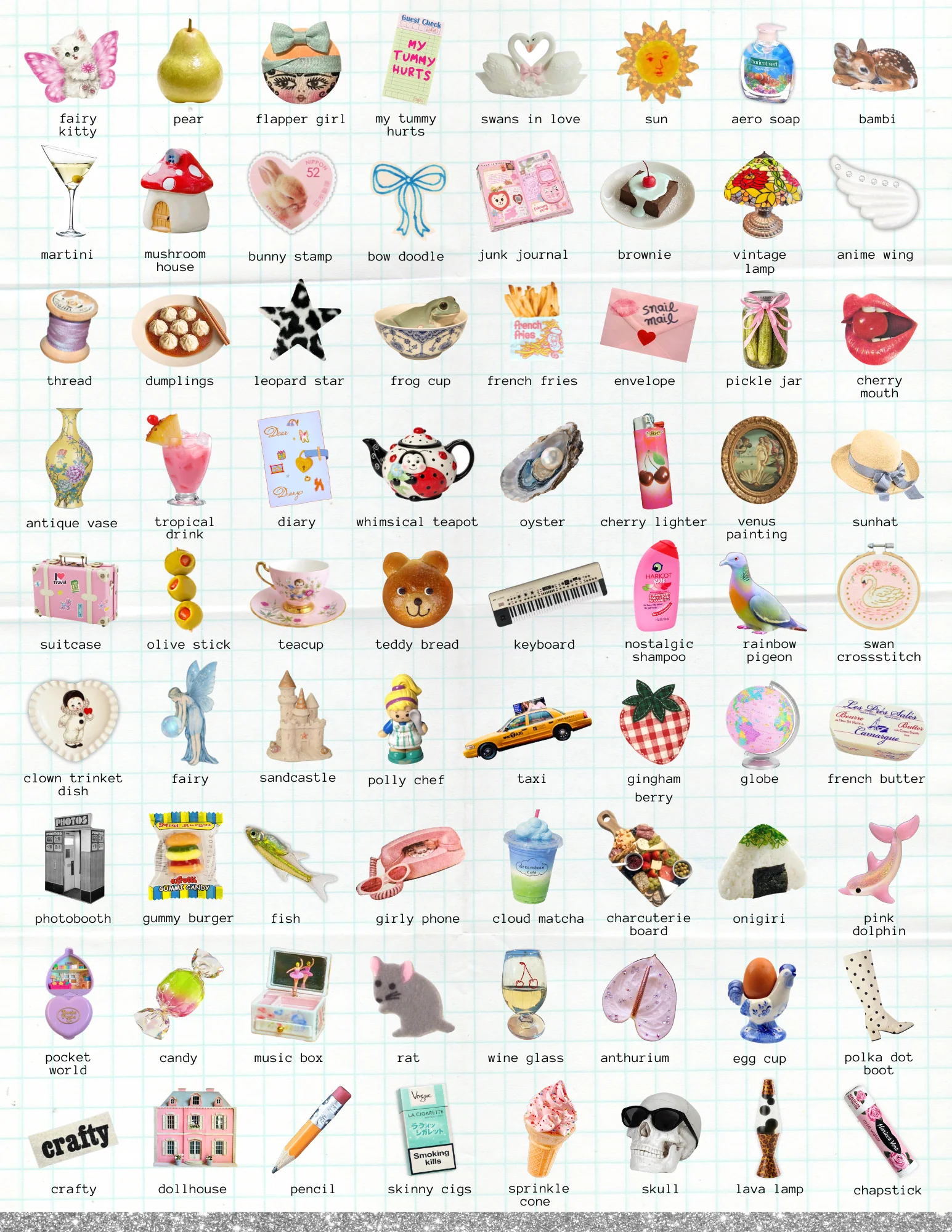 dear diary long dangle set - pick your picto-charms™ - Image 3